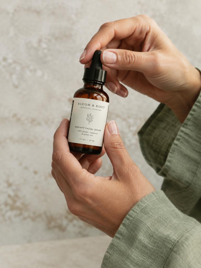 Customer sharing their skincare ritual